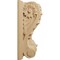 Ekena Millwork 4 1/4"W x 2 1/2"D x 5 1/2"H Medium Acanthus Block w/ Backplate Wood Corbel, Cherry CORW04X03X06ABCH - alternate 2